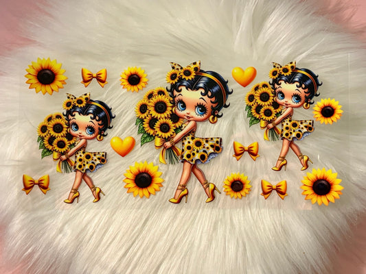 16oz UV DTF Wrap- Sunflowers BB