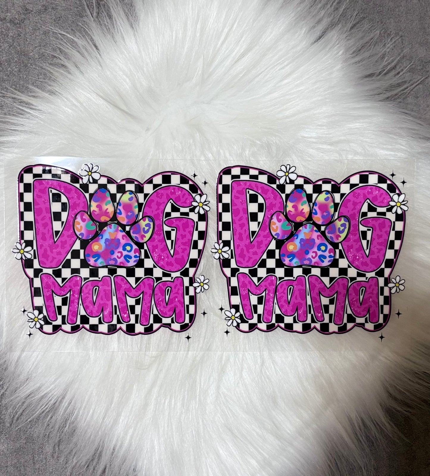 UV DTF Wrap- Dog Mama