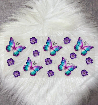 UV DTF Wrap- Butterflies Be-you-tiful