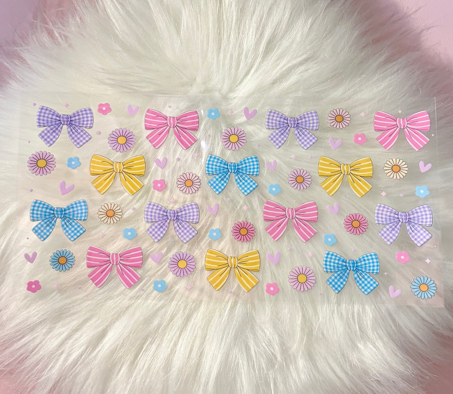 UV DTF Wrap- Colorful Bows