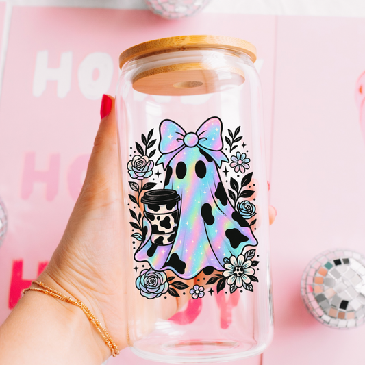 UV DTF Decal- Cute Ghost