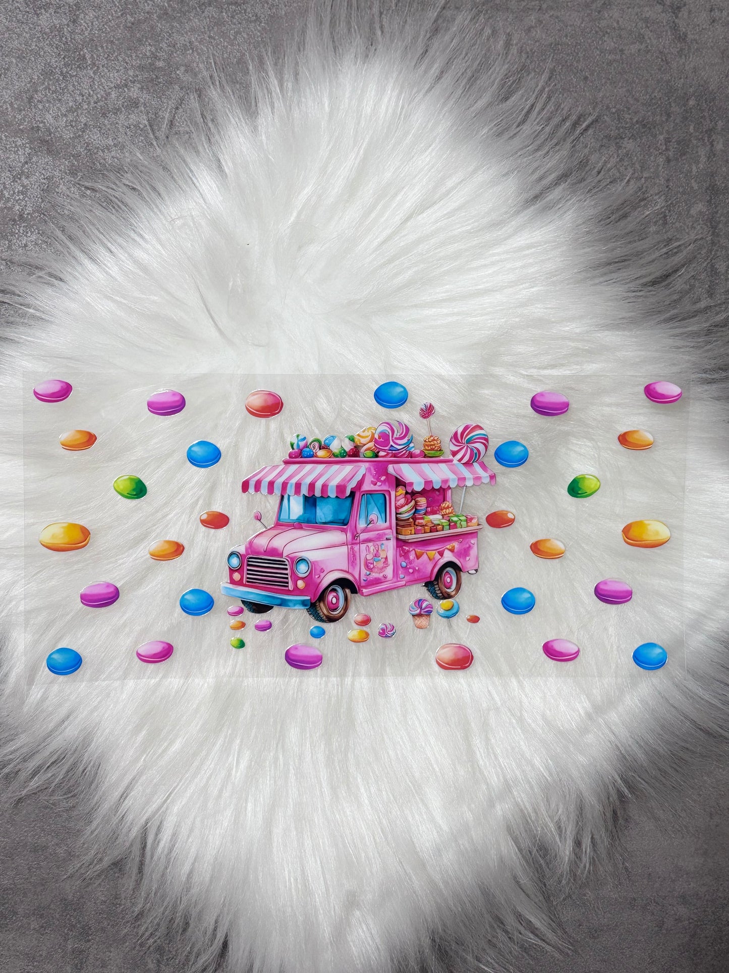16oz UV DTF Wrap- Candy Truck