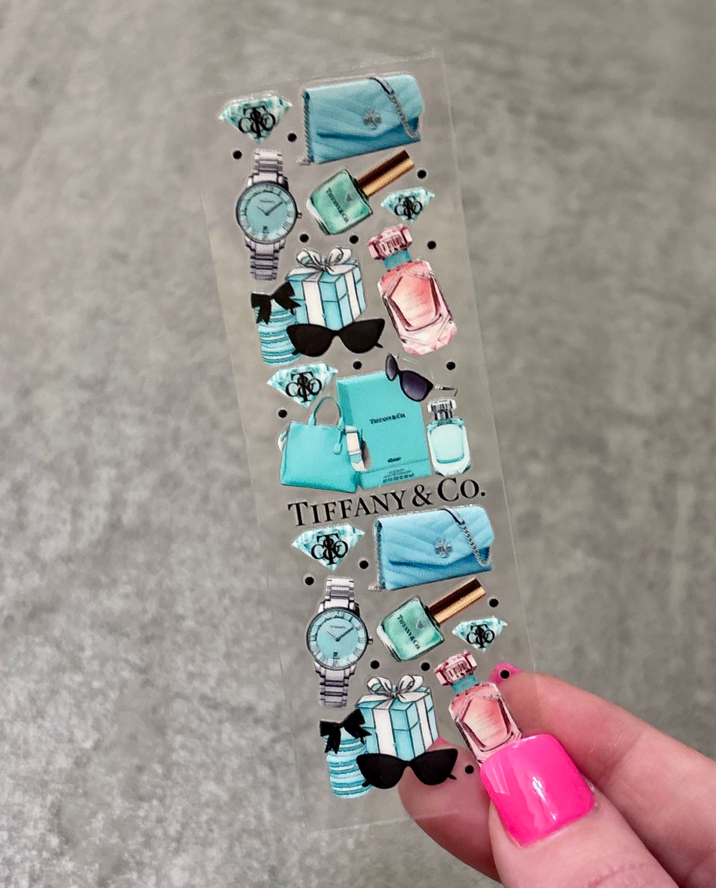 UVDTF Pen Wrap- Blue Accessories