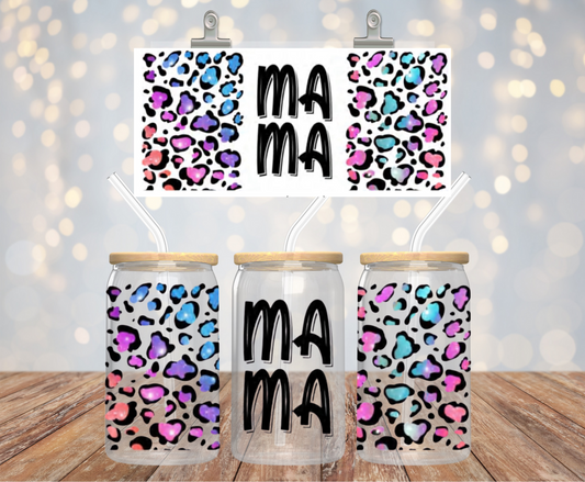 UV DTF Wrap- Colorful MAMA