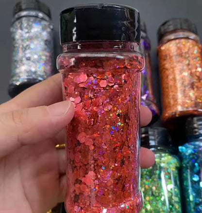 2 oz Shakers -Chunky Glitter Mix