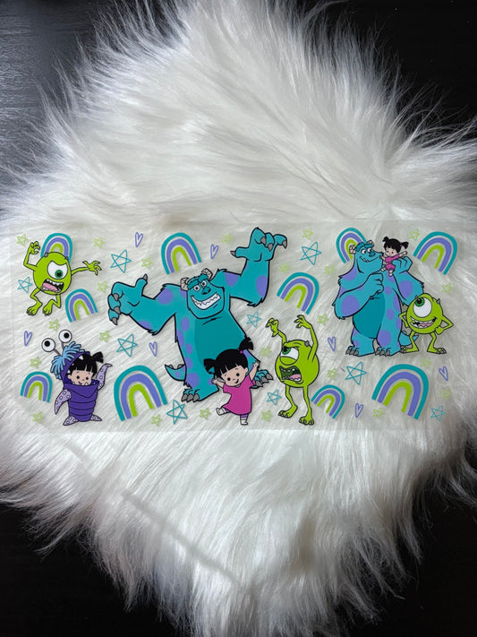 16oz UV DTF Wrap- Monsters