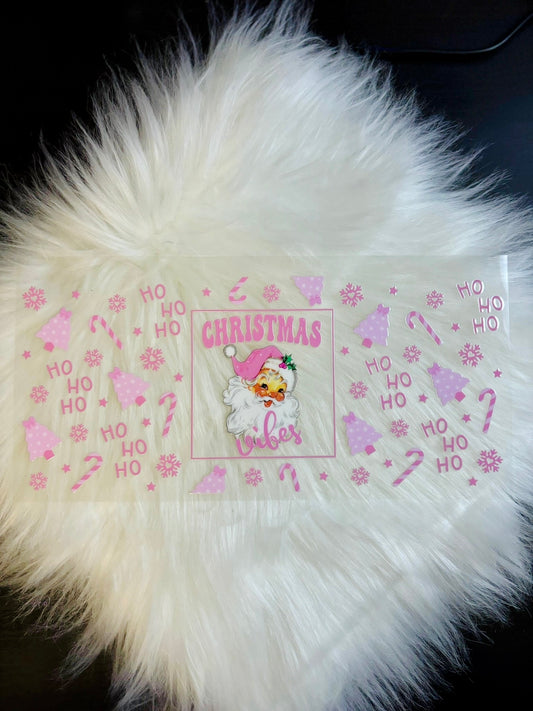 16oz UV DTF Wrap- Christmas Vibes