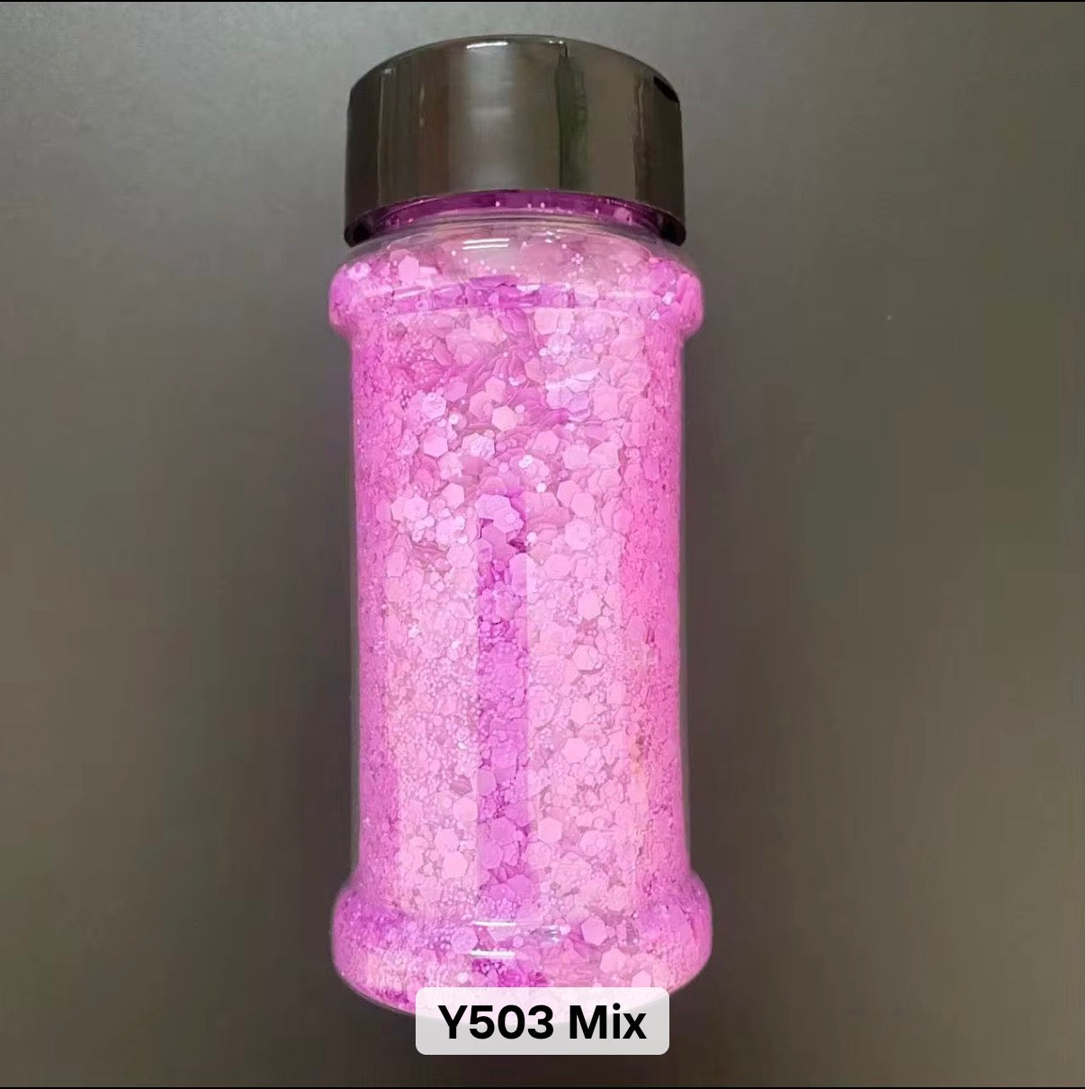 2 oz Shakers - Neon Chunky Glitter Mix