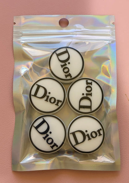 Silicone Focal Beads (5 Per Pack)