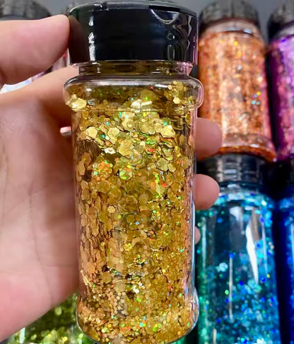 2 oz Shakers -Chunky Glitter Mix