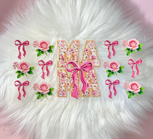 UV DTF Wrap- Floral MAMA
