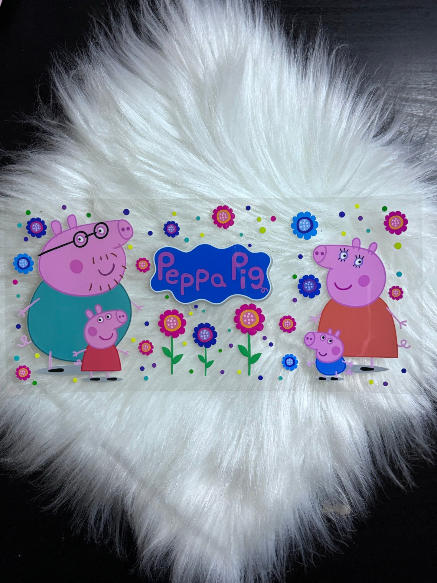 UV DTF Wrap- Peppa Pig #2