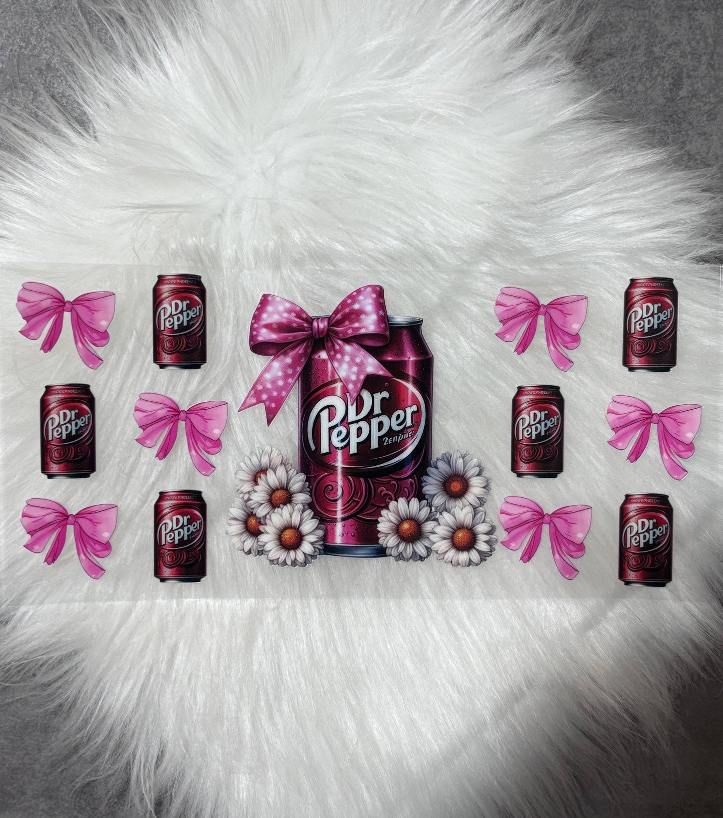 UV DTF Wrap- Dr P W/ Daisies