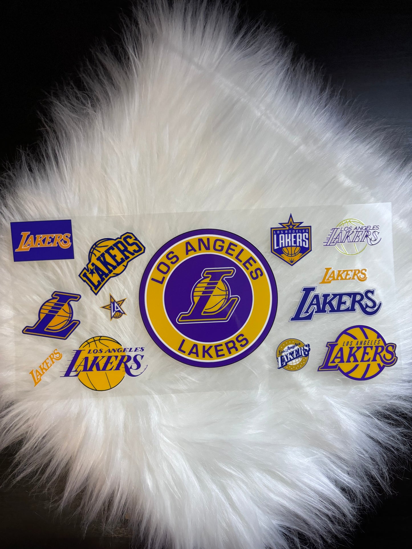 UV DTF Wrap- Los Angeles Lakers