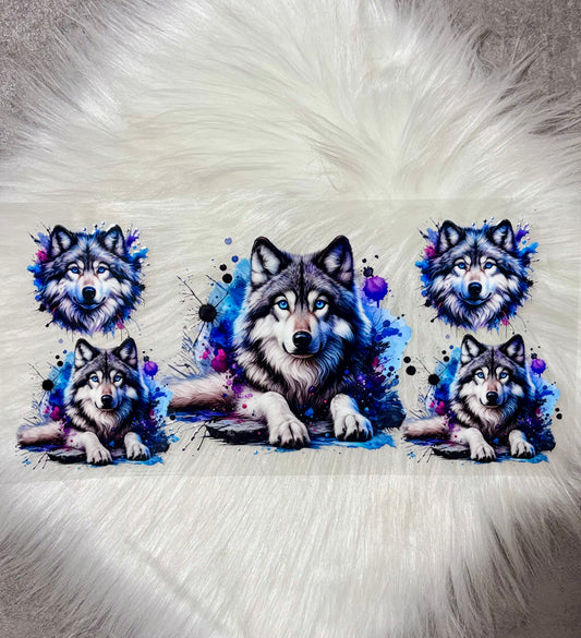 UV DTF Wrap- Wolf