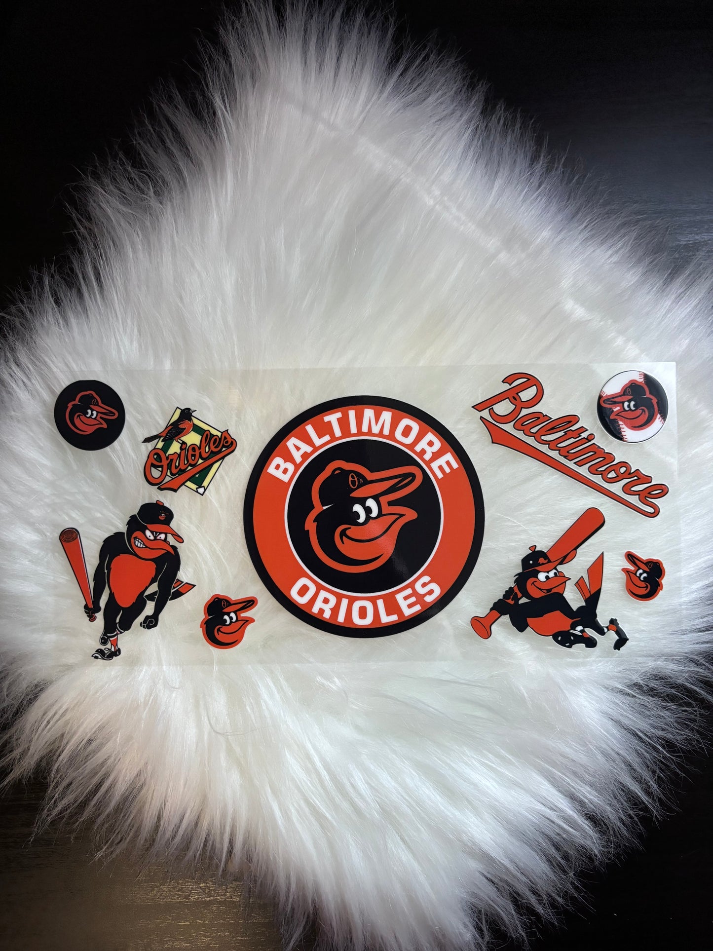 UV DTF Wrap- Baltimore Orioles #2