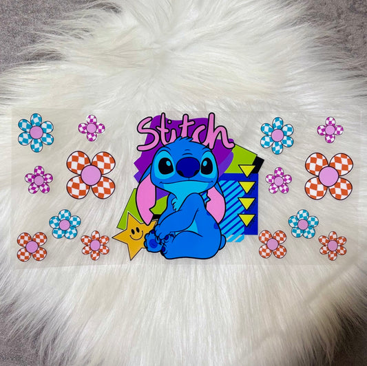UV DTF Wrap- Blue Alien