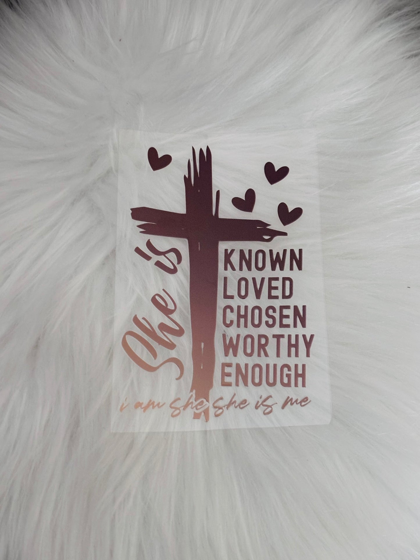 UV DTF Decal- She Is