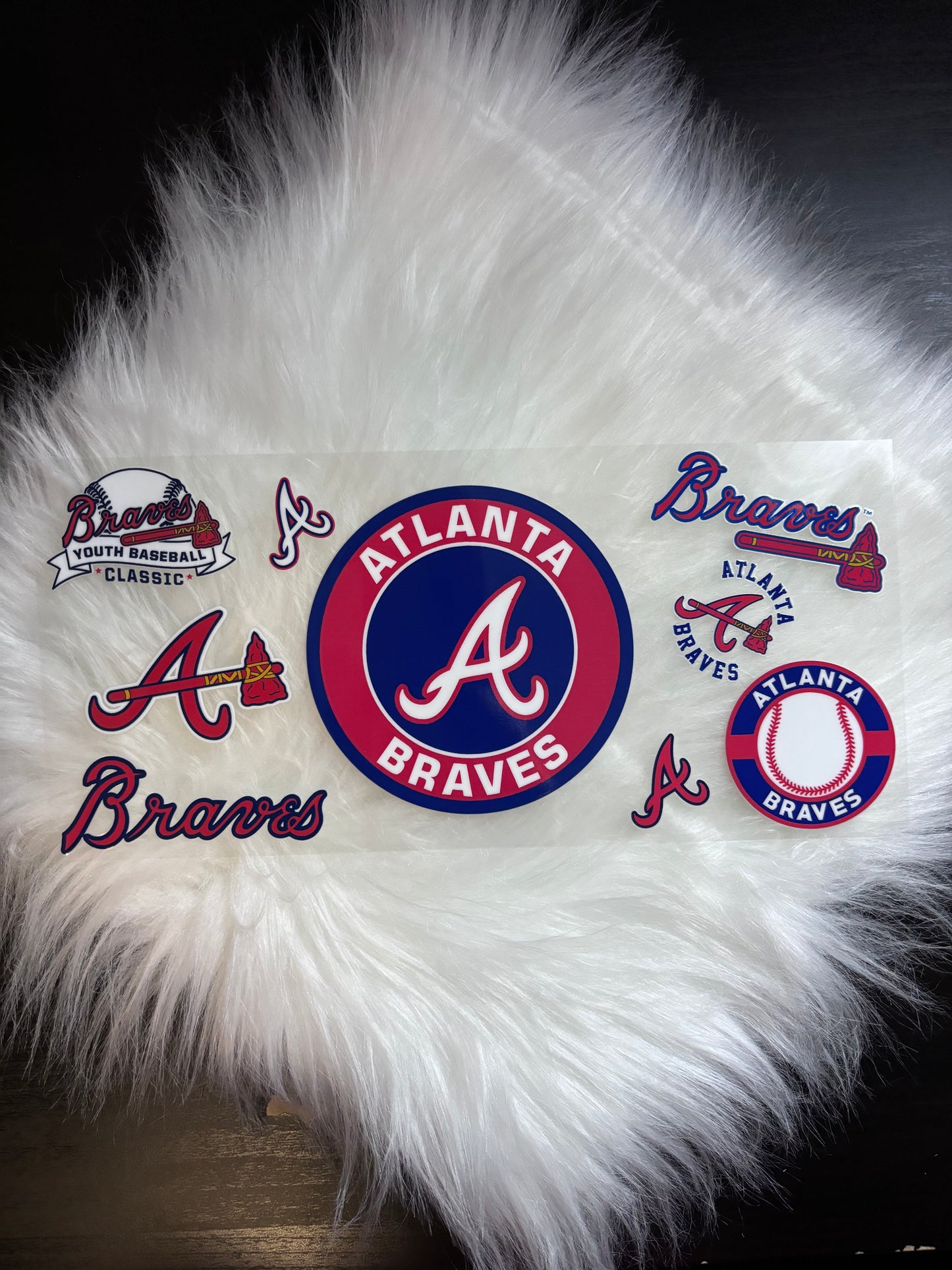 UV DTF Wrap- Atlanta Braves