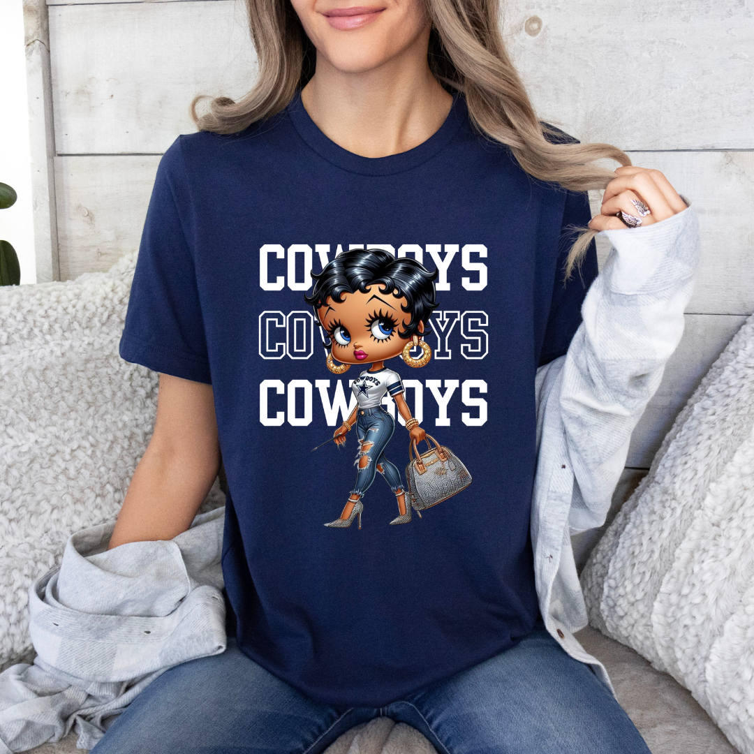 Ready To Press DTF Transfer-Cowboys/ *Shirt not Included*