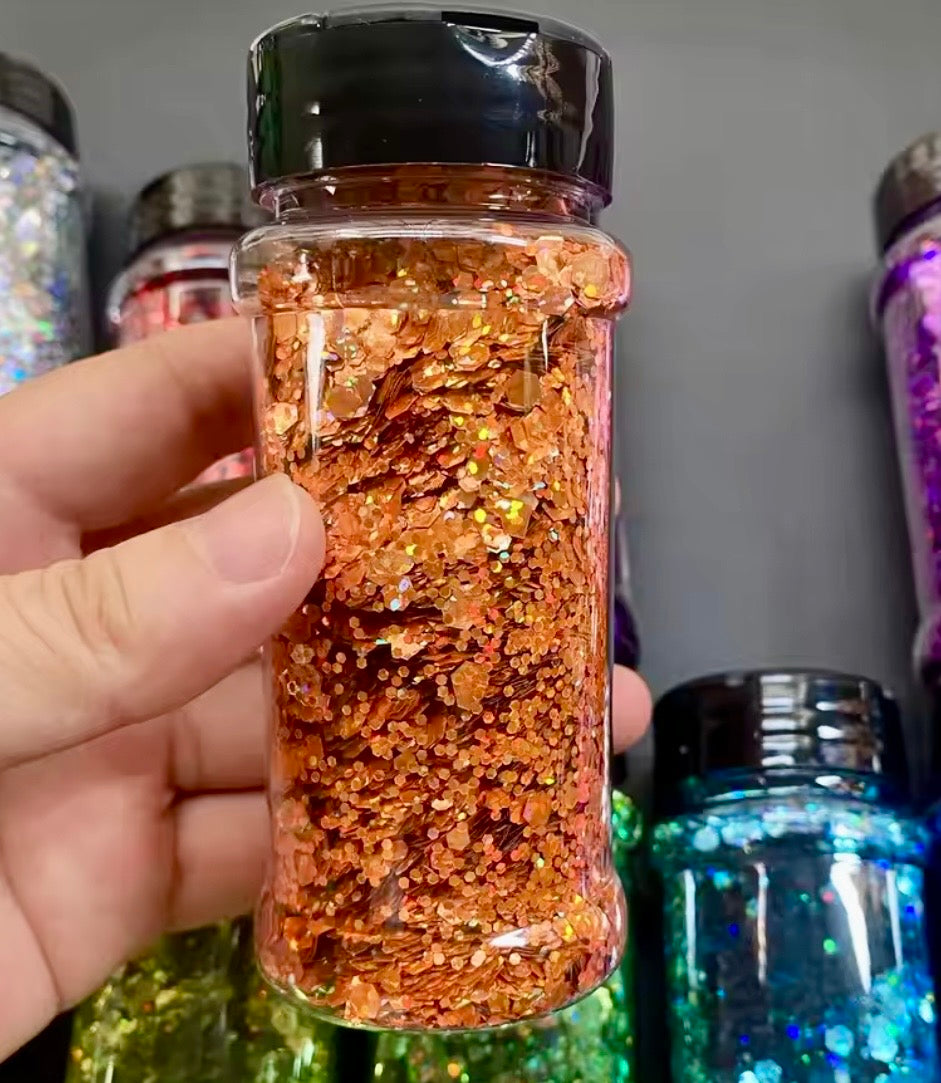 2 oz Shakers -Chunky Glitter Mix