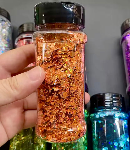 2 oz Shakers -Chunky Glitter Mix