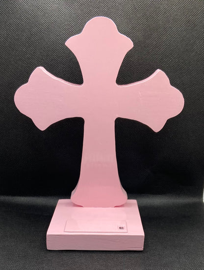 Hand Carved Custom LED Light Up Crosses