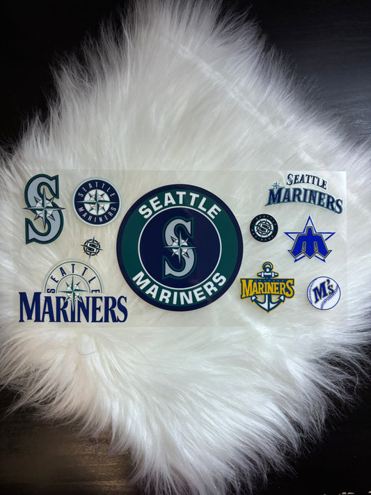 UV DTF Wrap- Seattle Mariners