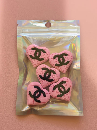 Silicone Focal Beads (5 Per Pack)