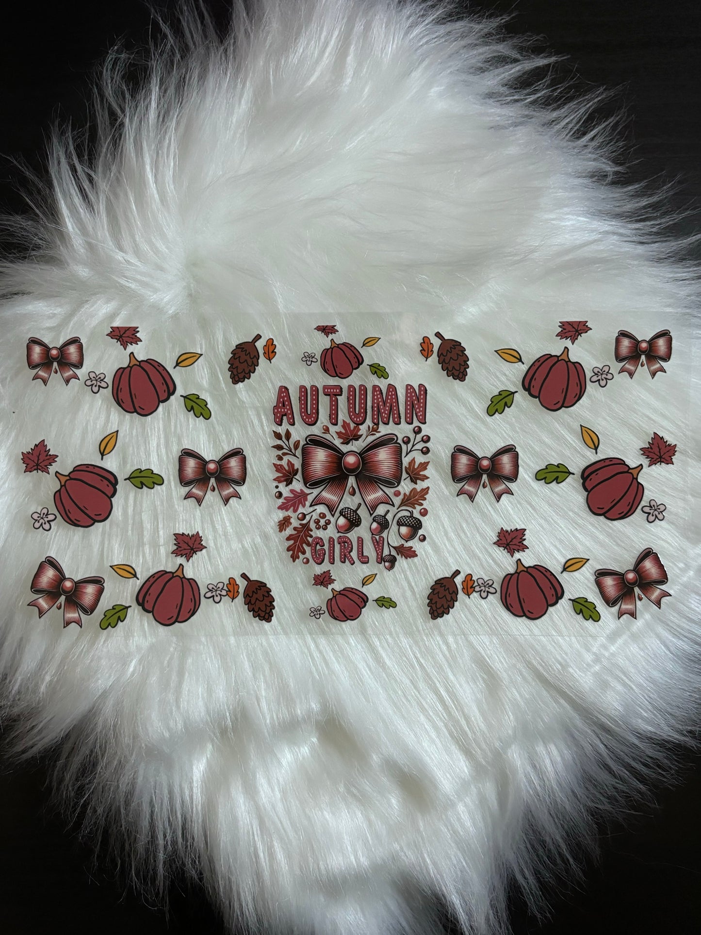 16oz UV DTF Wrap- Autumn Girly