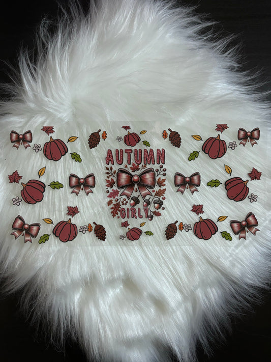 16oz UV DTF Wrap- Autumn Girly