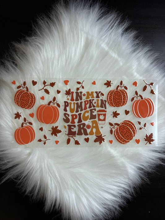 UV DTF Wrap- Pumpkin Spice Era