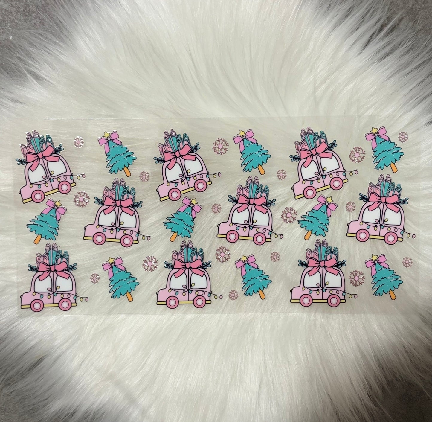 16oz UV DTF Wrap- Christmas Roadtrip