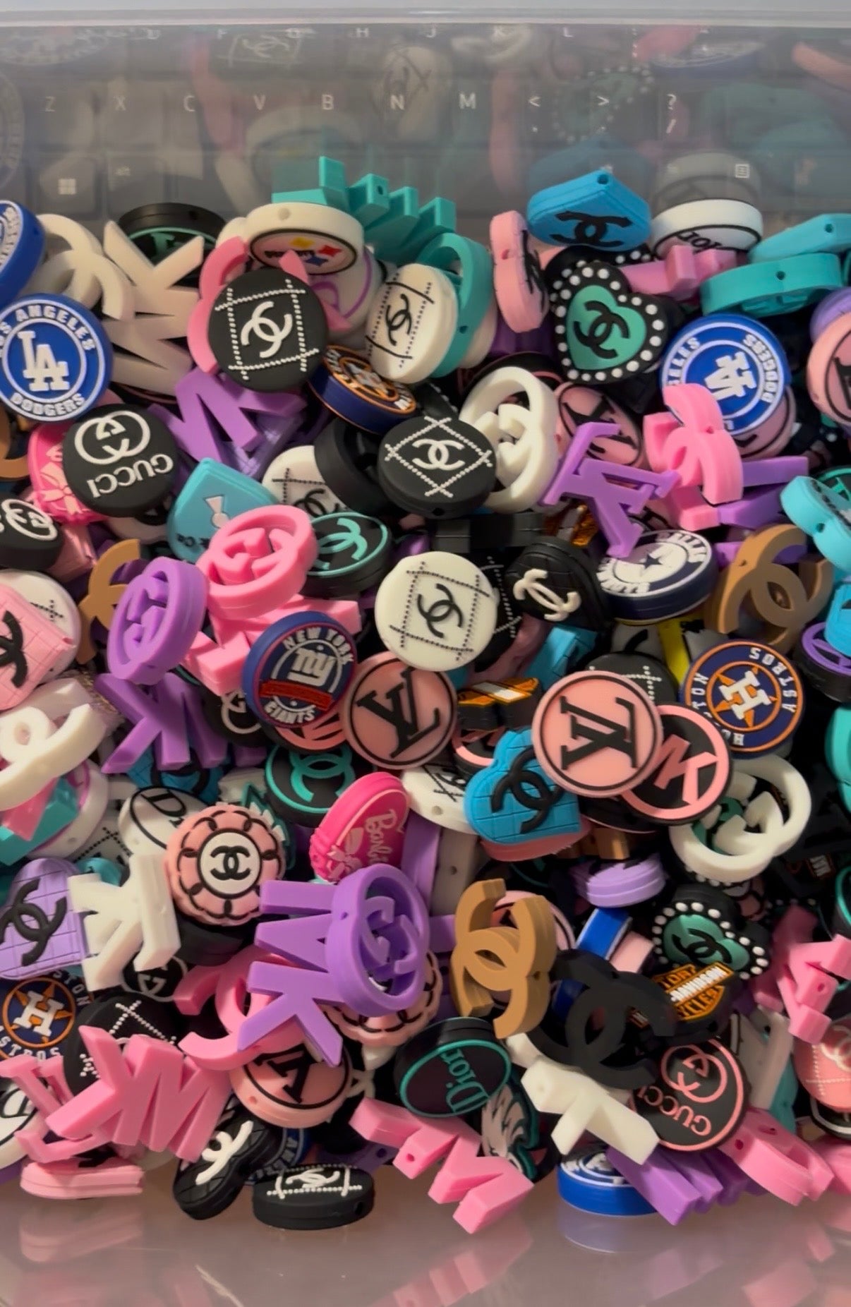 Random Picked Fashion Silicone Focal Beads for Beaded Pens(We choose the designs)