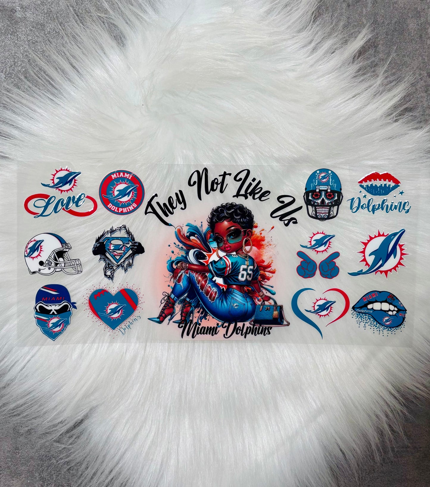 16oz UV DTF Wrap- They Not Like Us MD