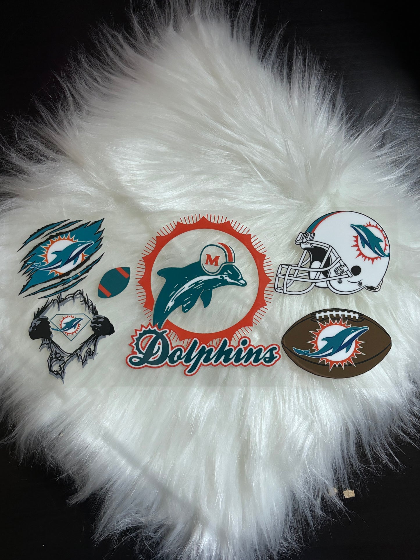 UV DTF Wrap- Miami Dolphins