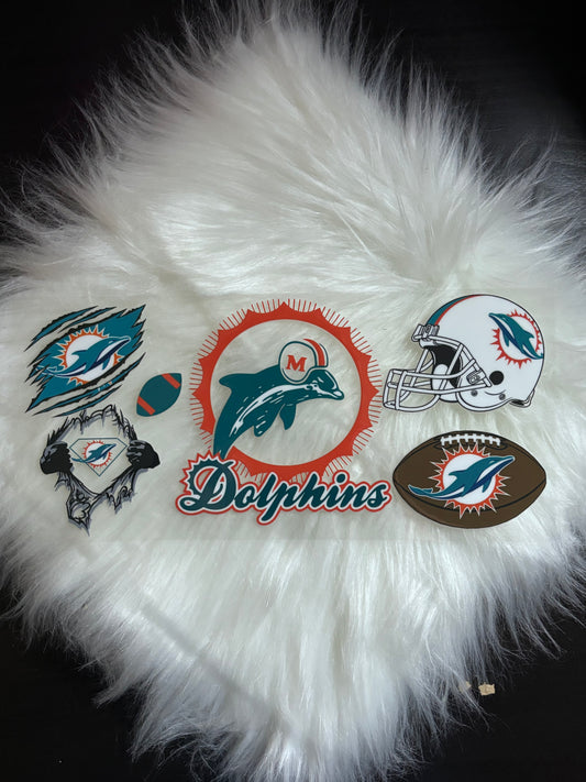 UV DTF Wrap- Miami Dolphins