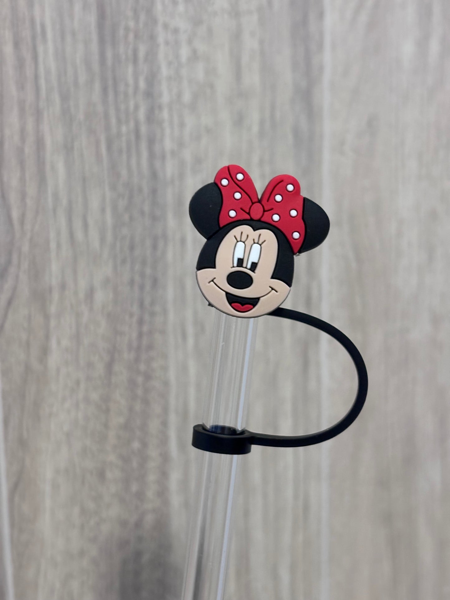 Straw Topper- Girl Mouse