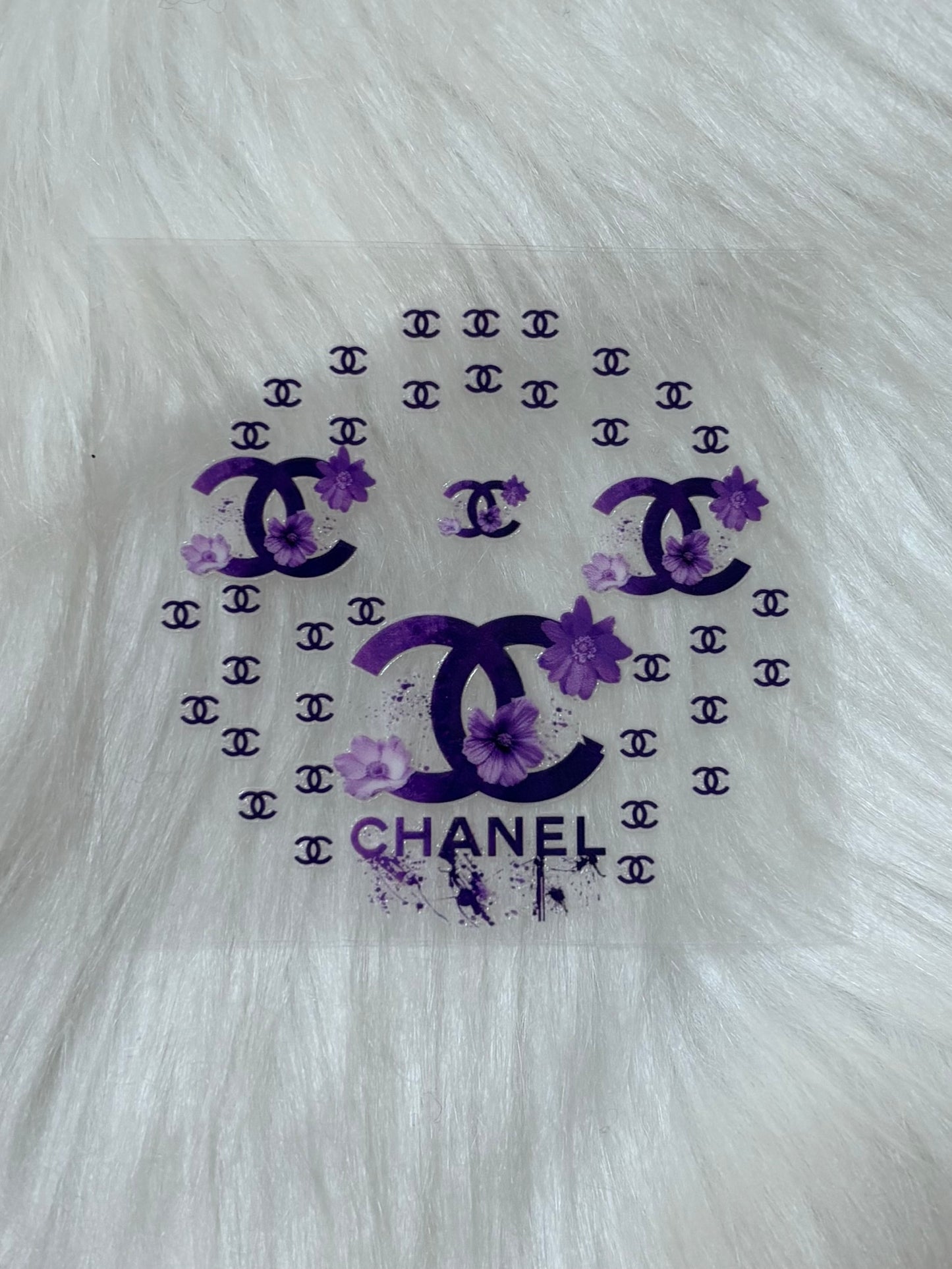 UVDTF Lid Decal- Purple C