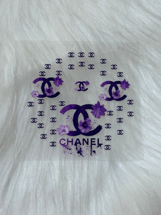 UVDTF Lid Decal- Purple C