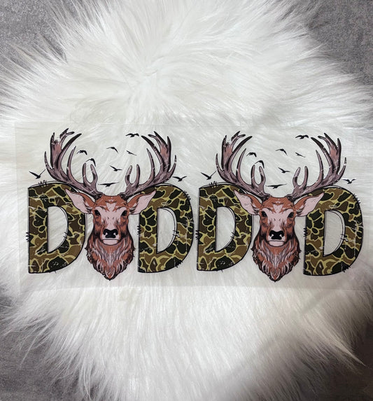 UV DTF Wrap- Dad/Deer