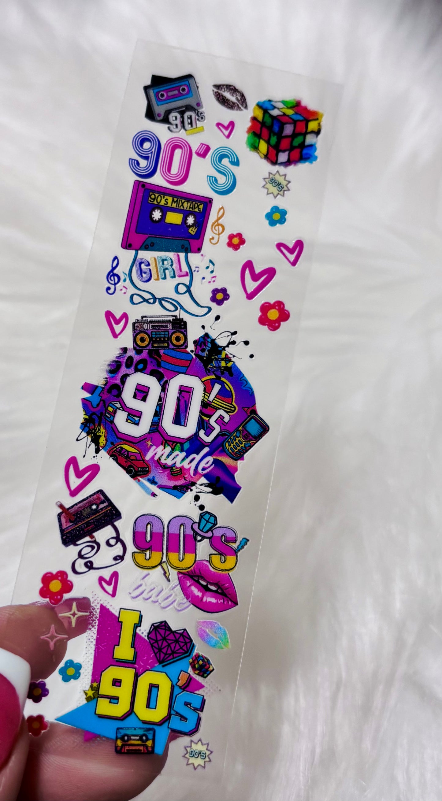 UVDTF Pen Wrap- 90’s Made