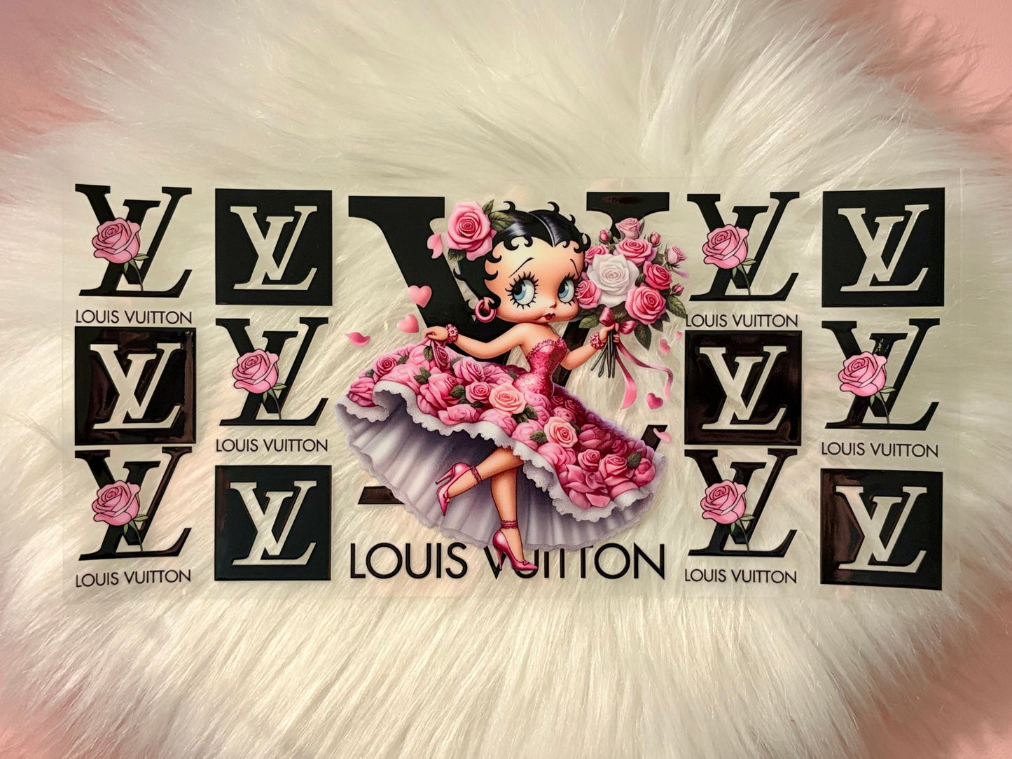 16oz UV DTF Wrap- LV Betty