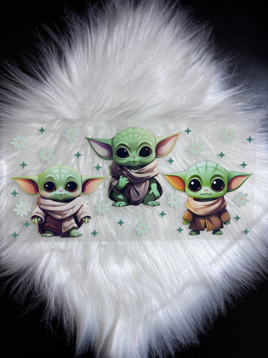16oz UV DTF Wrap- Yoda