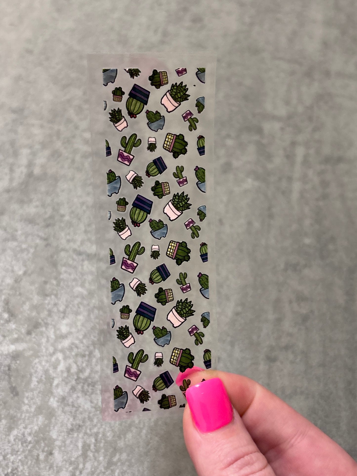 UVDTF Pen Wrap- Cactus