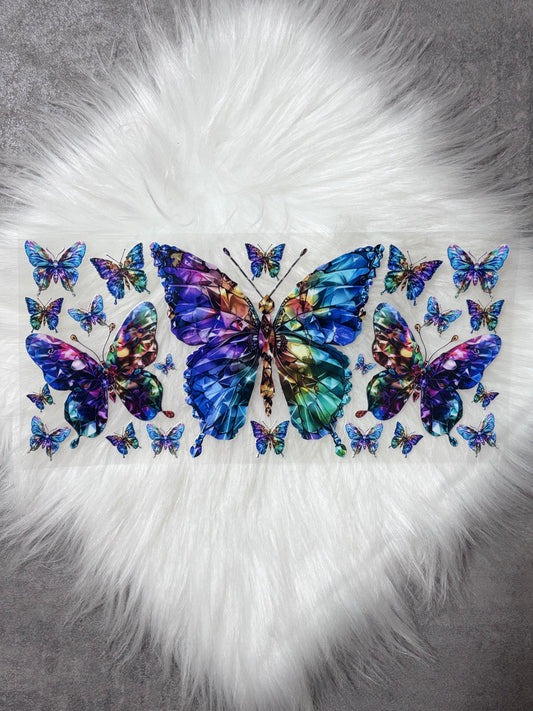 16oz UV DTF Wrap- Butterflies