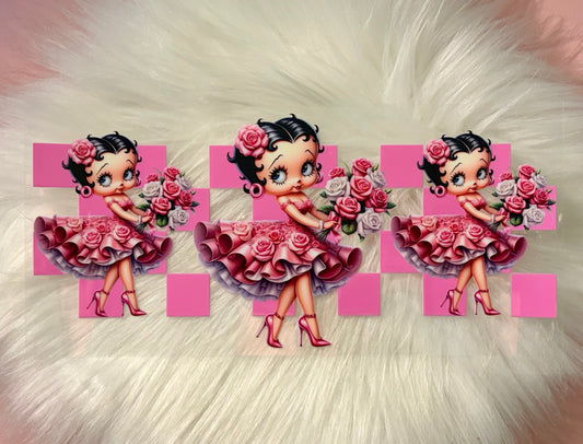 16oz UV DTF Wrap- Pink BB