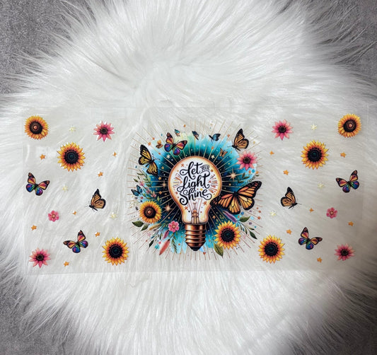 UV DTF Wrap- Let Your Light Shine