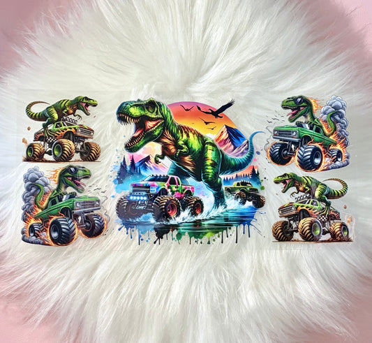 UV DTF Wrap- Dinosaur's
