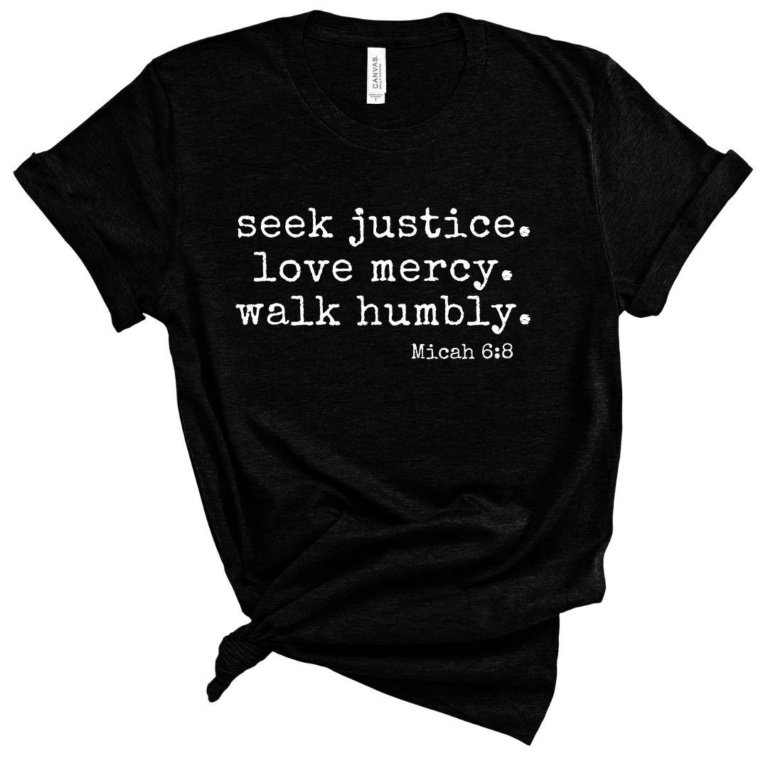 Seek Justice - SHORT SLEEVE T-SHIRT